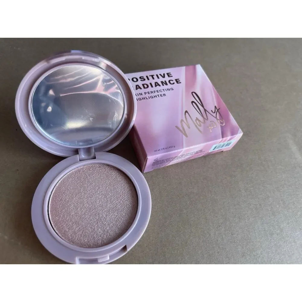 5 Mally Beauty Positive Radiance Skin Perfecting Highlighter Pearlicious Pink - Picture 6 of 9